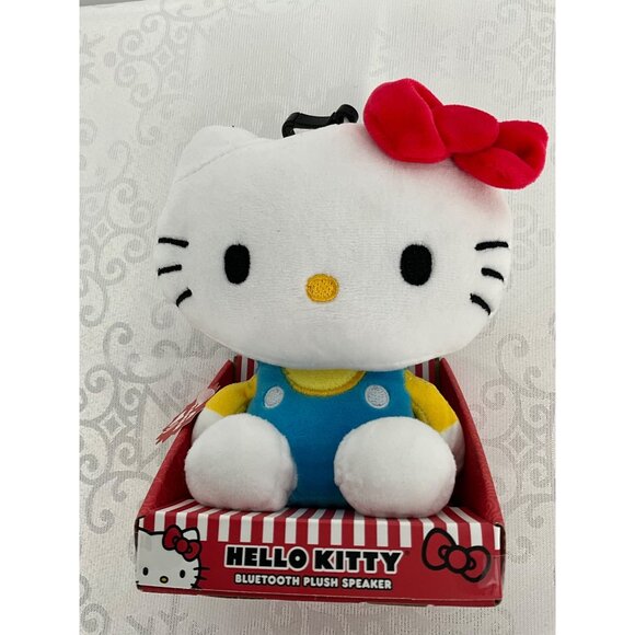 Hello Kitty Bluetooth Plush Speaker With Red Bow‎ - Picture 1 of 2